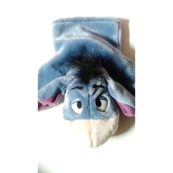 Mattel Acrotoys Winnie the Pooh Eeyore Sleeve hand puppet  Stuff Animal Toy - Picture 1 of 7